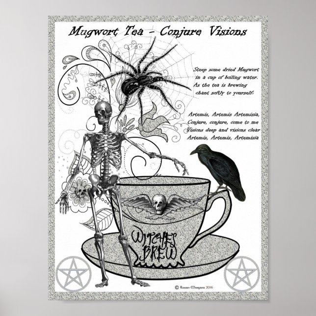 Affiche THÉ MUGWORT pour jure Visions (Devant)
