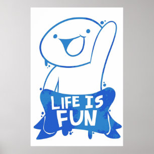 Affiche The Odd1sOut Life is Fun Graffiti