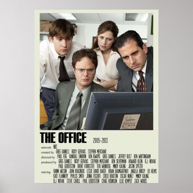 Affiche The Office US Alternative Art Émission de télévisi (Devant)