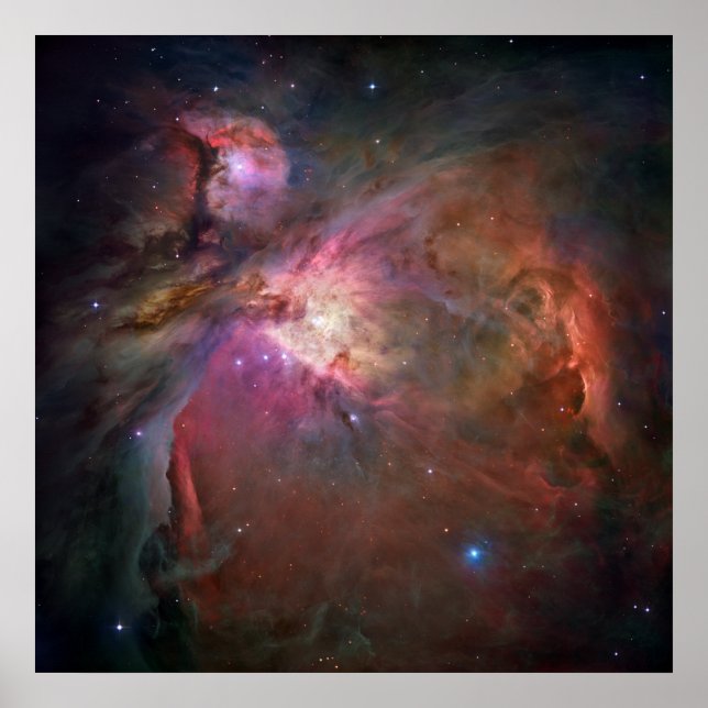 Affiche The Orion Nebula - Pink (Devant)