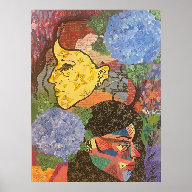 Affiche The Overthinker et The Dreamer par Picco Em Studio (Devant)