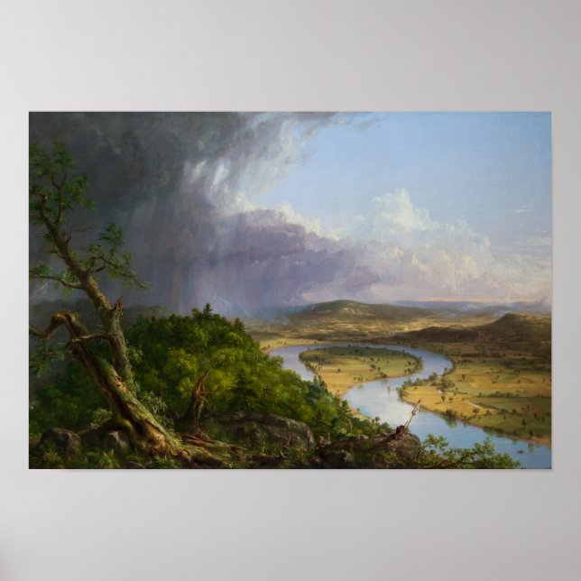 Affiche The Oxbow by Thomas Cole (Devant)