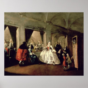 Affiche The Parlour of the San Zaccaria Convent