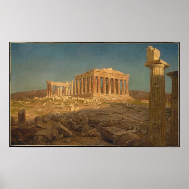 Affiche The Parthenon - Frederic Edwin Church (1871) (Devant)