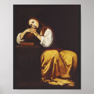 Affiche The Penitent Mary Magdalene by Giacomo Galli