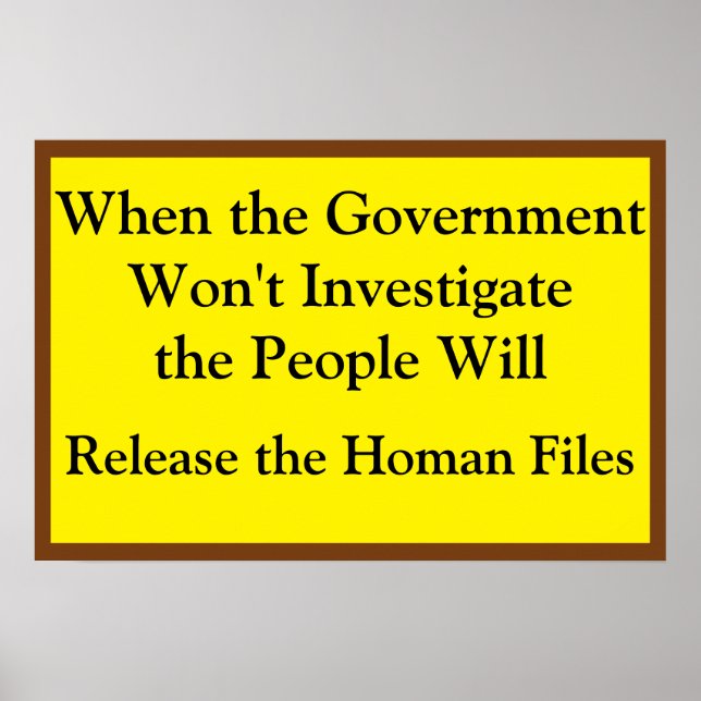 Affiche The People Will Investigate (Devant)