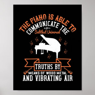 Affiche The Piano Is Able To Communicate