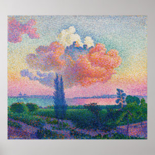 Affiche The Pink Cloud (1896) par Henri-Edmond Cross