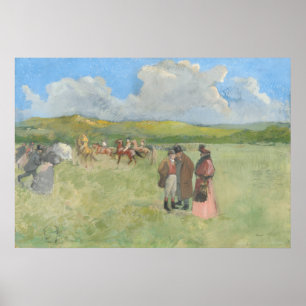 Affiche The Race Track - Jean-Louis Forain Fine Art