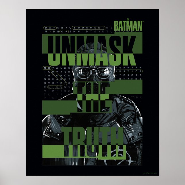 Affiche The Riddler - Unmask The Truth (Devant)