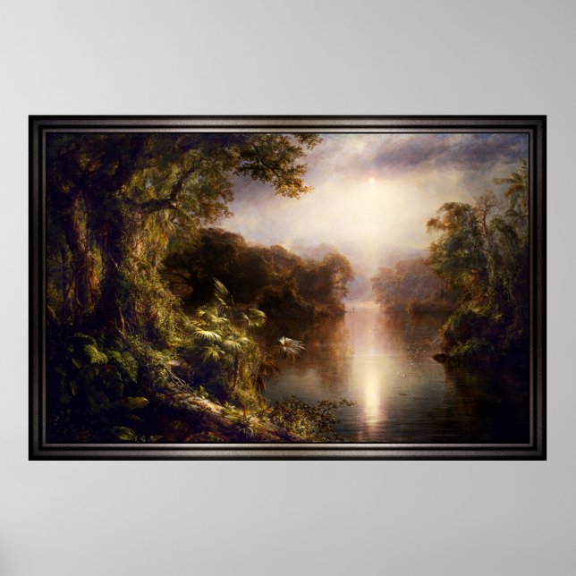 Affiche The River of Light by Frederic Edwin Church (Devant)