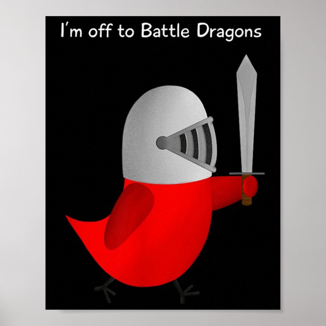 Affiche The Sammy Bird - I'm Off To Battle Dragons  (Devant)