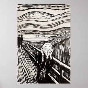 Affiche The Scream by Edward Munch