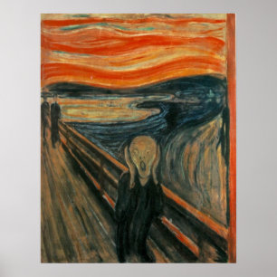 Affiche The Scream - Edvard Munch
