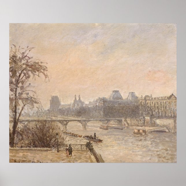 Affiche The Seine and the Louvre, 1903 (Devant)