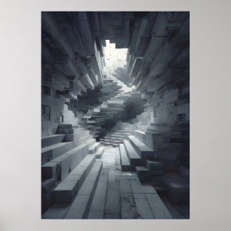 Affiche The Shape of Collapsed Steps × The Shape of Layere