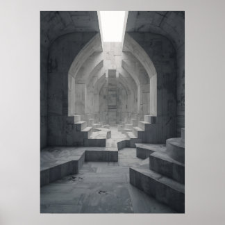 Affiche The Shape of Hollow Arches × The Shape of Fragment