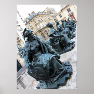 Affiche The Six Continents at Musee d'Orsay