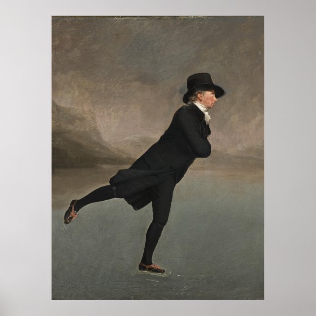 Affiche The Skating Minister Canvas Print (Devant)