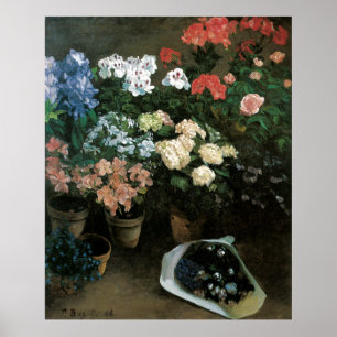Affiche The Study of Flowers