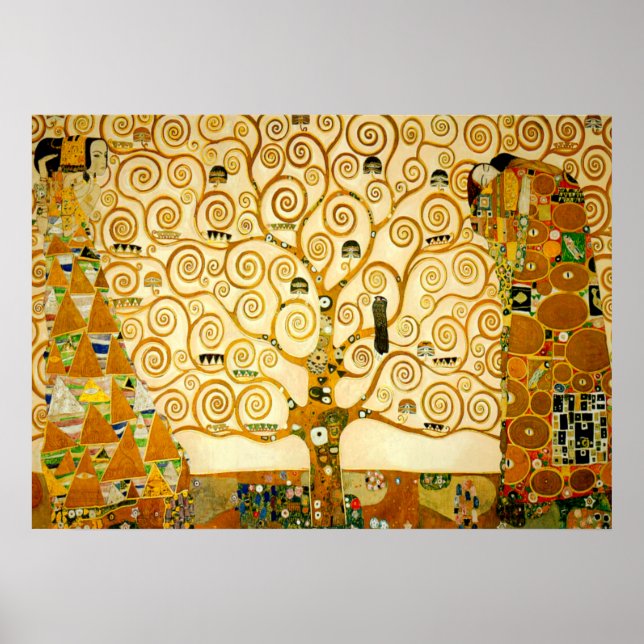 Affiche  The Tree of Life by Gustav Klimt (Devant)