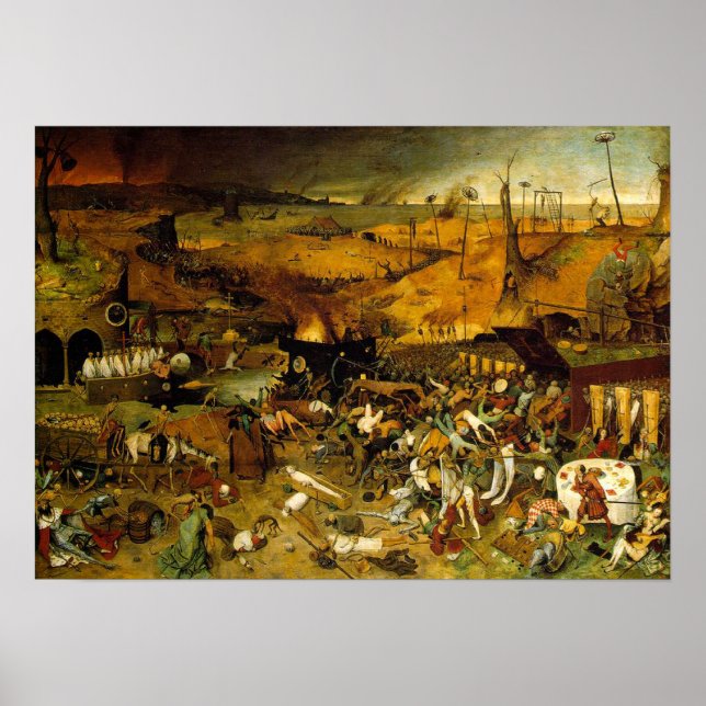 Affiche The Triumph of Death Print (Devant)