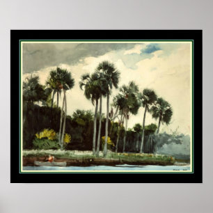 Affiche "The Turkey Buzzard" Winslow Homer vers 1904