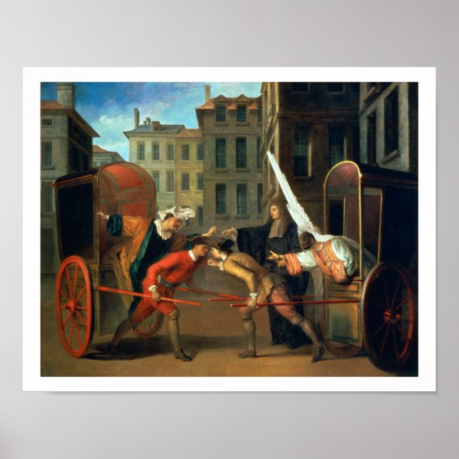 Affiche The Two Coaches, une scène ajoutée à la comédie "T (Devant)