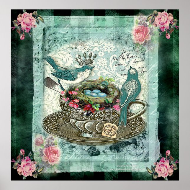 Affiche Thé vert (Devant)