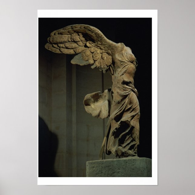 Affiche The Victory of Samothrace (Parian marble)  (see al (Devant)
