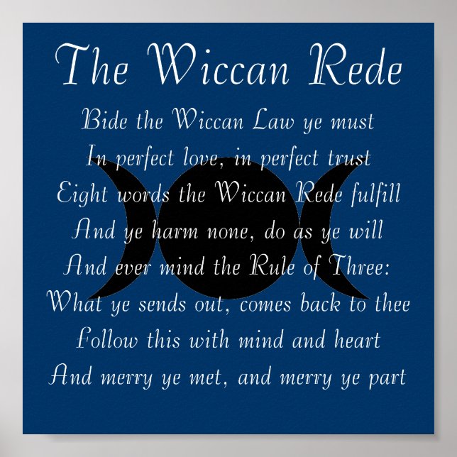 Affiche The Wiccan Rede (version courte) (Devant)