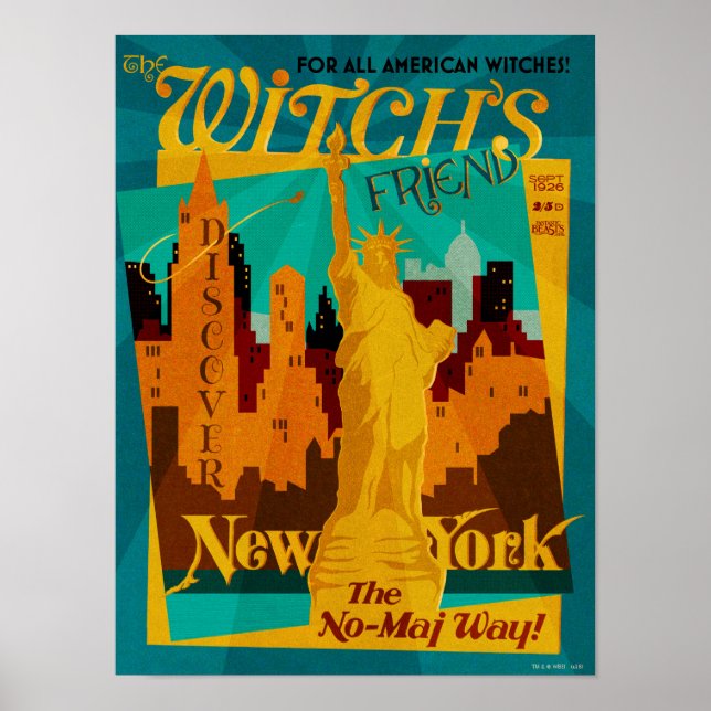 Affiche The Witch's Friend September Magazine (Devant)