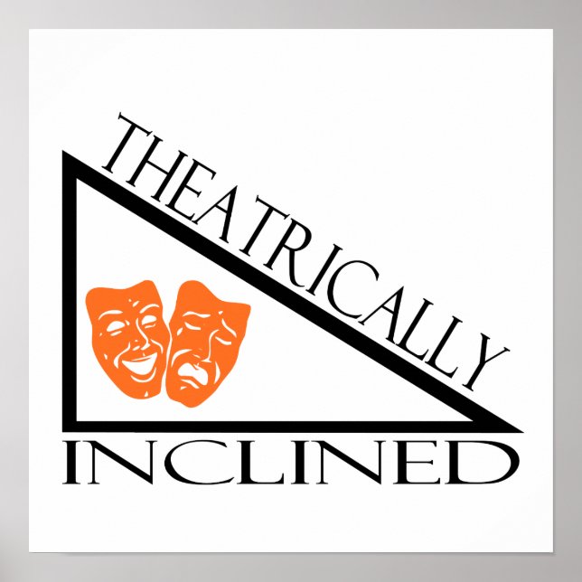 Affiche Théâtralement incliné (Devant)