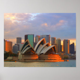 Affiche Théatre de l'opéra de Sydney