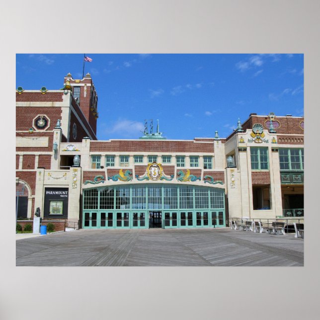 Affiche Théâtre Paramount / Théâtre Asbury Park NJ (Devant)