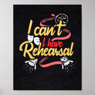 Affiche Théâtre Vie et Théâtre fille