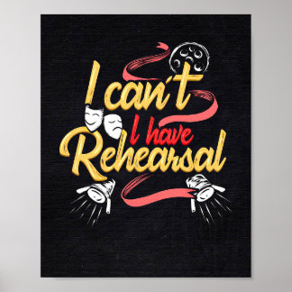 Affiche Théâtre Vie et Théâtre fille