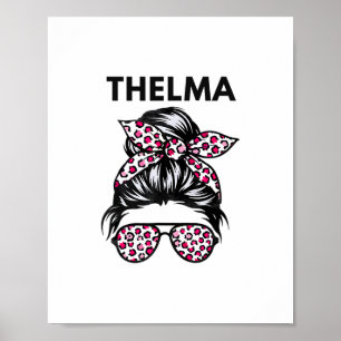 Affiche Thelma Copine Correspondante Mignonne Vacances En