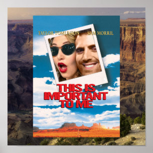 Affiche Thelma et Louise - C'est important pour moi -
