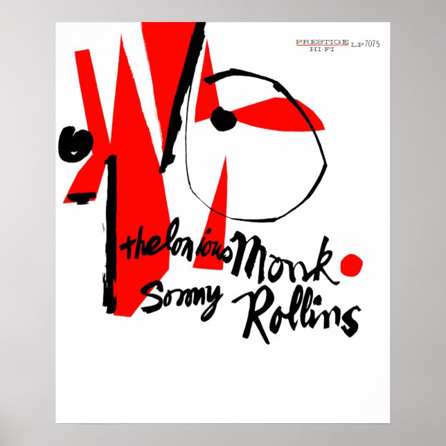 Affiche Thelonious Monk / Sonny Rollins (Devant)