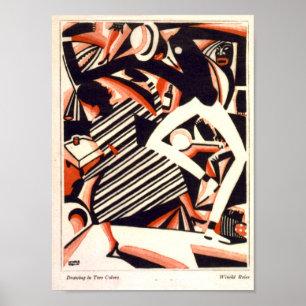 Affiche Thème d'Afro-américain de Nouveau d'art