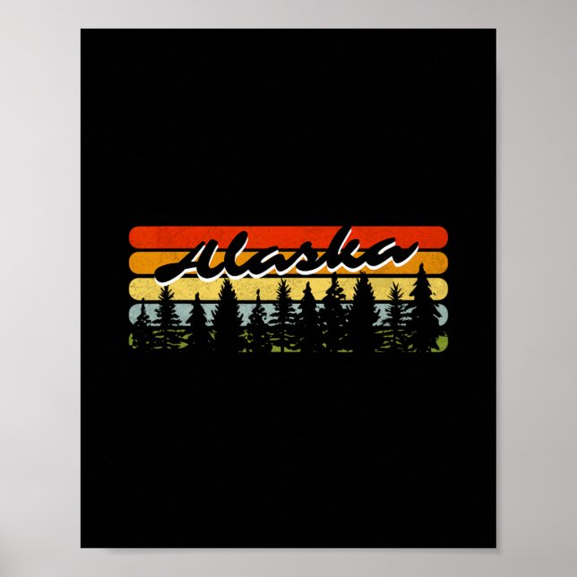 Affiche Thème de vacances de cabane d'arbres de coucher de (Devant)