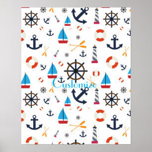 Affiche Thème nautique Thunder_Cove
