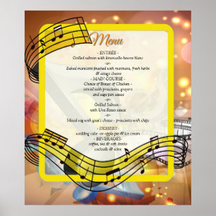 Affiche Thèmes de célébration pour les amoureux de la musi