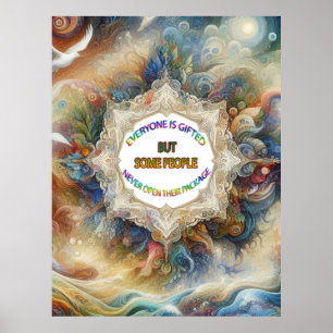 Affiche Thèmes de l'Imaginaire spirituel intemporel métaph
