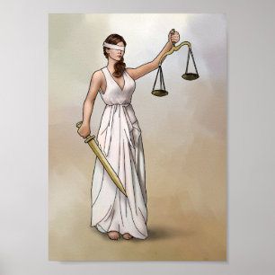 Affiche Themis - Lady Justice