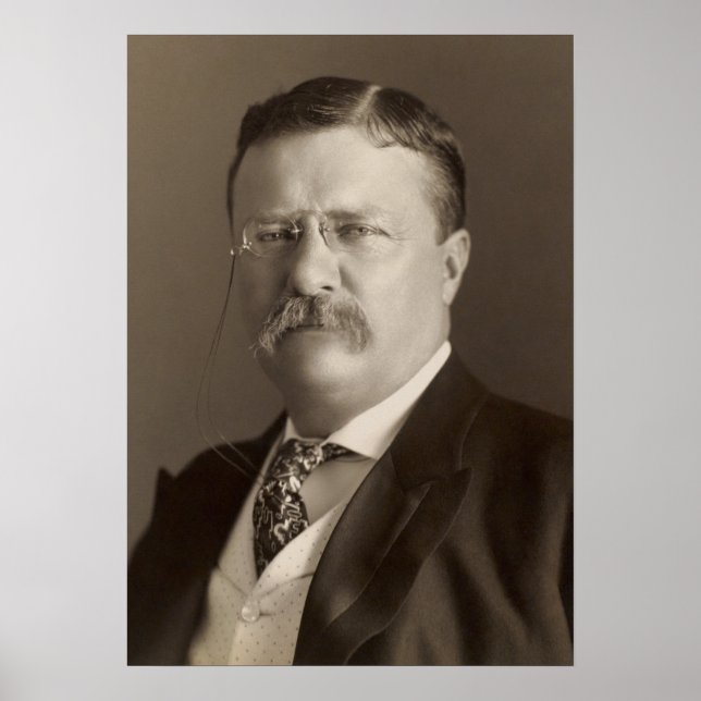 Affiche Theodore Roosevelt, 26e président des États-Unis (Devant)