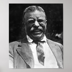 Affiche Théodore Roosevelt, rire Photo