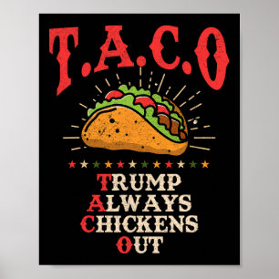 Affiche Théorie amusante de Taco l'emporte sur Toujours dé