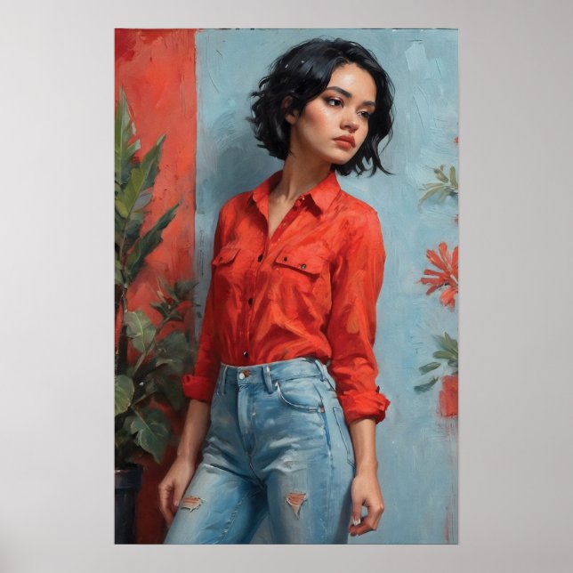 Affiche Théorie des couleurs (Devant)